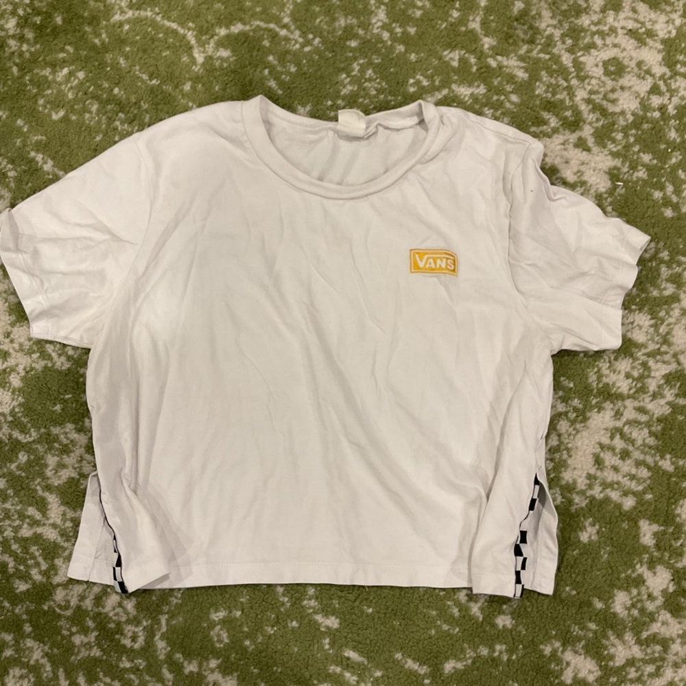 Vans White T-Shirt with Logo